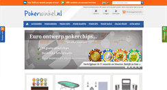 Desktop Screenshot of pokerwinkel.nl